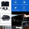 thumbnail image 6 of High Pressure Steam Cleaner 1700W Handheld Steam Cleaning Machine High Temperature Portable Steam Cleaner for Furniture Car Household Black, 6 of 13