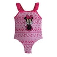 thumbnail image 2 of Disney Little Girls Pink Minnie Mouse Swimsuit 18M, 2 of 2
