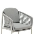 thumbnail image 5 of Rhodes Outdoor Patio Dining Chair in Aluminum Set of 2, 5 of 14
