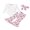 White, variant on LMLYSoH Baby Girls 3 Piece Outfits Lace Ruffles Long Sleeves Romper and Pumpkin Print Flared Pants Headband Fall Clothes