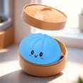 thumbnail image 2 of 2026 Edition Vibrant Multi-Color Bao Bun Squishy, Realistic Dim Sum Steamer Set - 6-Piece Pastel Dumpling Fidget, Hand-Pinching Sensory Toys, Soft Squeeze Decompression Dough for Adults, 2 of 8