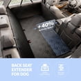 thumbnail image 2 of Funda de asiento de coche para perros ELLINI, extensor de asiento trasero, capacidad 180 kg, 2 of 7