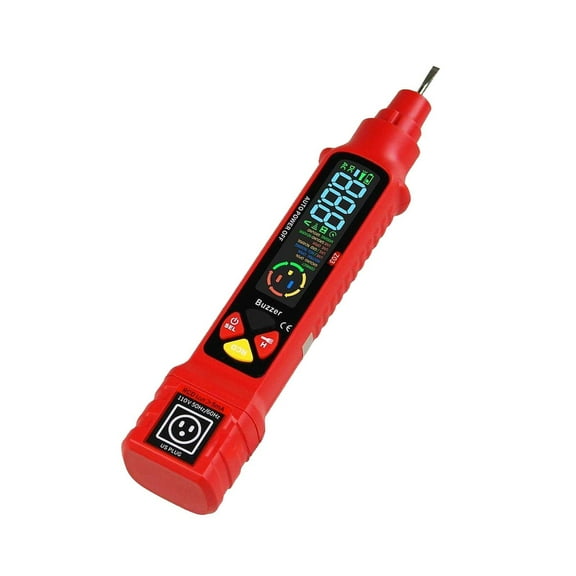 yotijay Non Contact Voltage Tester Pen,Digital Multimeter circuit Meter Voltmeter Electrical Tester LCD Display for Professional Home