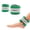 Green, variant on THERABAND Ankle Weights, Comfort Fit Wrist & Ankle Cuff Weight Set, Adjustable Walking Weights for Cardio, Home Workout, Ankle Strengthening & Physical Therapy, Red, 1 lb. Each, Set of 2, 2 Pounds