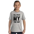 thumbnail image 4 of Personality and Attitude Funny Quote Crewneck T Shirts Boy Girl Teen Brisco Brands L, 4 of 6