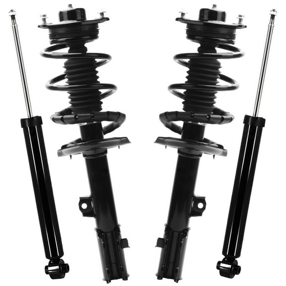 AutoShack Front Complete Strut & Coil Spring   Shock Absorber Replacement for 2011-2016 Kia Sportage 2010-2015 Hyundai Tucson 4-PC Kit