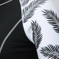 thumbnail image 6 of Swimsuit for Women 2 Piece Long Sleeve Rash Guard Upf 50+ Beach Vacation Essentials,Black,XL, 6 of 6