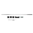 thumbnail image 2 of 3D Printer X Axes Linear Guide, Stable Abrasion Resistant 3D Printer Linear Rail  Compatibility  for Model Making, 2 of 7