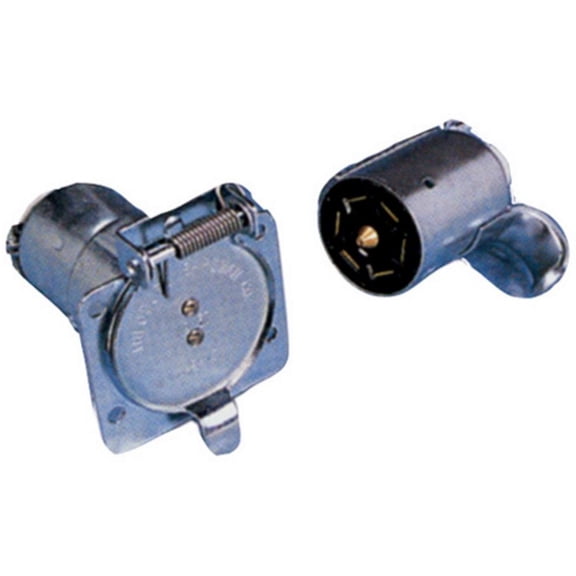 Cequent 50-57-503 7-Way Metal Blade Connectors - Car End - Bulk