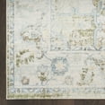 thumbnail image 5 of Nourison Astra Machine Washable Center medallion Blue Green 6'7" x 9' Area Rug (7x9), 5 of 9