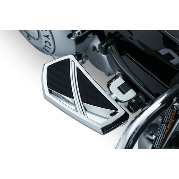 Kuryakyn Splined Passenger Peg & Board Mount for Indian, Chrome