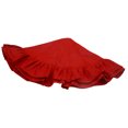 thumbnail image 4 of 36" Festive Red Christmas Tree Skirt with Ruffled Edge by Primitive Home Decors, 4 of 4