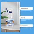 thumbnail image 6 of DZQMTKX Multi-Purpose Bathroom Cleaner Spray, Streak-Free Regular Shower Spray, Fast-Acting Stain Remover for Tubs, Tiles, Glass and Sinks, 6 of 9