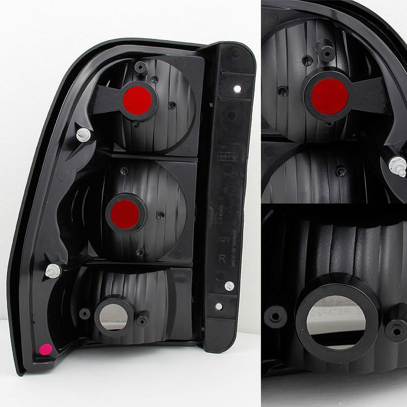AKKON - For Chevy Trailblazer SUV Red Smoke Tail Lights Brake Lamps Replacement Pair Left + Right Set