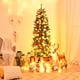 thumbnail image 2 of Árbol de Navidad Iluminado Costway 1,8m 743 Ramas 250 Luces Blancas y Cálidas Verde, 2 of 7