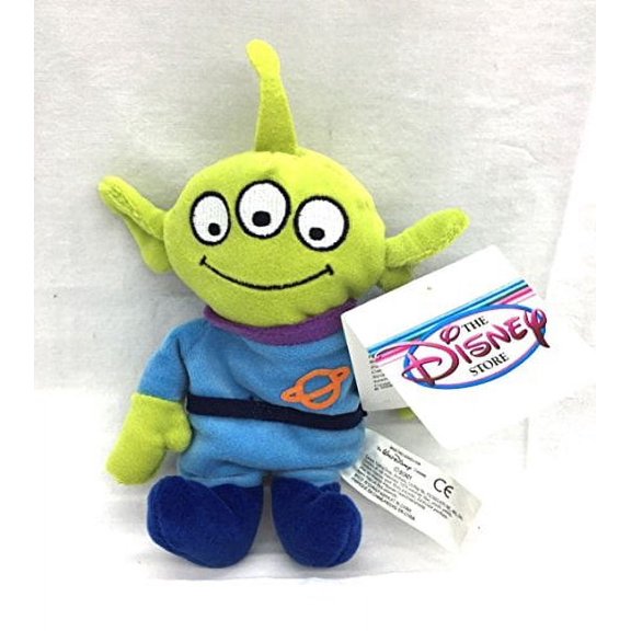 Qiyun Retired Disney Store Toy Story Alien Mini Plush Bean Bag New