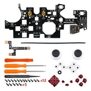 eXtremeRate Scarlet Red Multi-Colors Buttons7 Colors 9 Modes DTF LED Kit for Xbox Series X/S Controller(not included Controller)