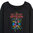 thumbnail image 3 of Marvel - Bw Black Light - Women's French Terry Pullover Sweatshirt, 3 of 5