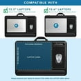 thumbnail image 3 of Home Office Pro Lap Desk with Wrist Rest, Mouse Pad, and Phone Holder - Black Carbon - Fits up to 15.6 Inch Laptops - Style No. 91598, 3 of 4