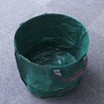 thumbnail image 4 of EIMELI 120L Large Capacity Garden Bag Reusable Leaf Sack Trash Can Foldable Garden Garbage Waste Collection Container Storage Bag (Green), 4 of 10