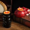 thumbnail image 5 of Clearance! Halloween Candle Holder Resin Gothic Candle Halloween Table Decorations Tea Light Candle Holder Halloween Party Centerpiece Halloween Dinner Table Decorations, 5 of 5