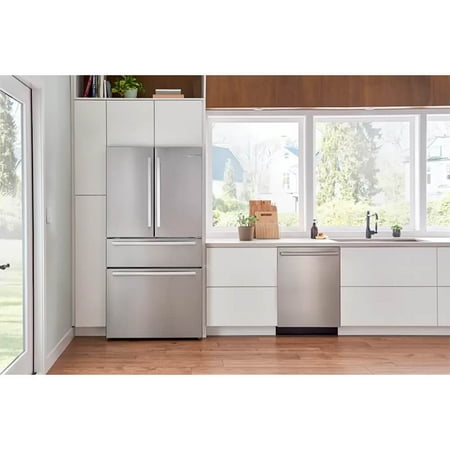 Bosch - 24" Top Control Built-In Dishwasher with Stainless Steel Tub - Stainless steel