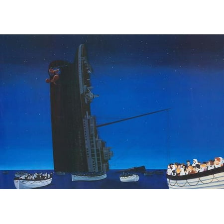 Titanic POSTER (27x40) (1997) (Style F)