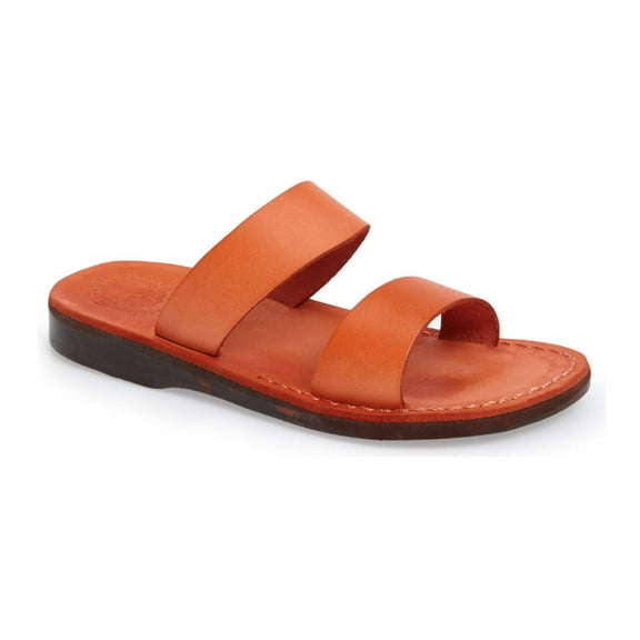 Aviv - Leather Wide Strap Sandal - Womens Sandals