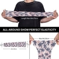 thumbnail image 4 of Balery Tropics Palm Trees Cooling Arm Sleeves for Men & Women – Breathable, Moisture-Wicking Arm Sleeves for Women, Men & Kids, 4 of 8