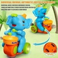 thumbnail image 4 of Musical Walking Elephant Drummer Toy, Drum Elephant Floating Ball Toy with LED Lights & Sounds, 4 of 5