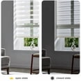 thumbnail image 4 of Zebra Blinds Cordless, Zebra Roller Shades for Windows (34.5" W x 64" H, Cream) Light Filtering Day and Night Window Drapes Sheer Shades for Home, Bedroom and Sliding Door Easy to Install, 4 of 7