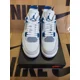 thumbnail image 4 of Ni - ke Air Jordan 4 Retro Military Industrial Blue FV5029-141 Men's Size 9, 4 of 5