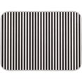 thumbnail image 1 of Tapete de secado de platos blanco a rayas negras para cocina, almohadilla de secado de microfibra absorbente, 1 of 4