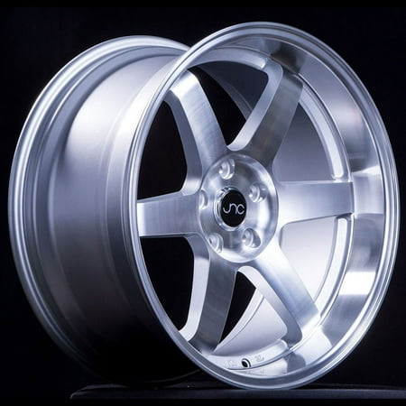 For 19x9.5 inch (1 Single Wheel Only) JNC Wheels - 19" JNC014 Silver Machined Face Rim - 5x114.3 JNC Wheels-24828209862