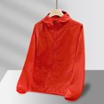 thumbnail image 5 of Women's Lightweight Hooded Zip Up Jacket – Versatile Summer Sun Protection Coat in Sizes S-4XL, Breathable Outdoor Casual Outerwear for Daily Travel, 5 of 6