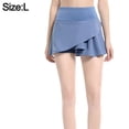 thumbnail image 2 of Tennis Skirts with Pockets for Women Cross Waist Athletic Golf Skorts Skirts with Shorts, 2 of 6
