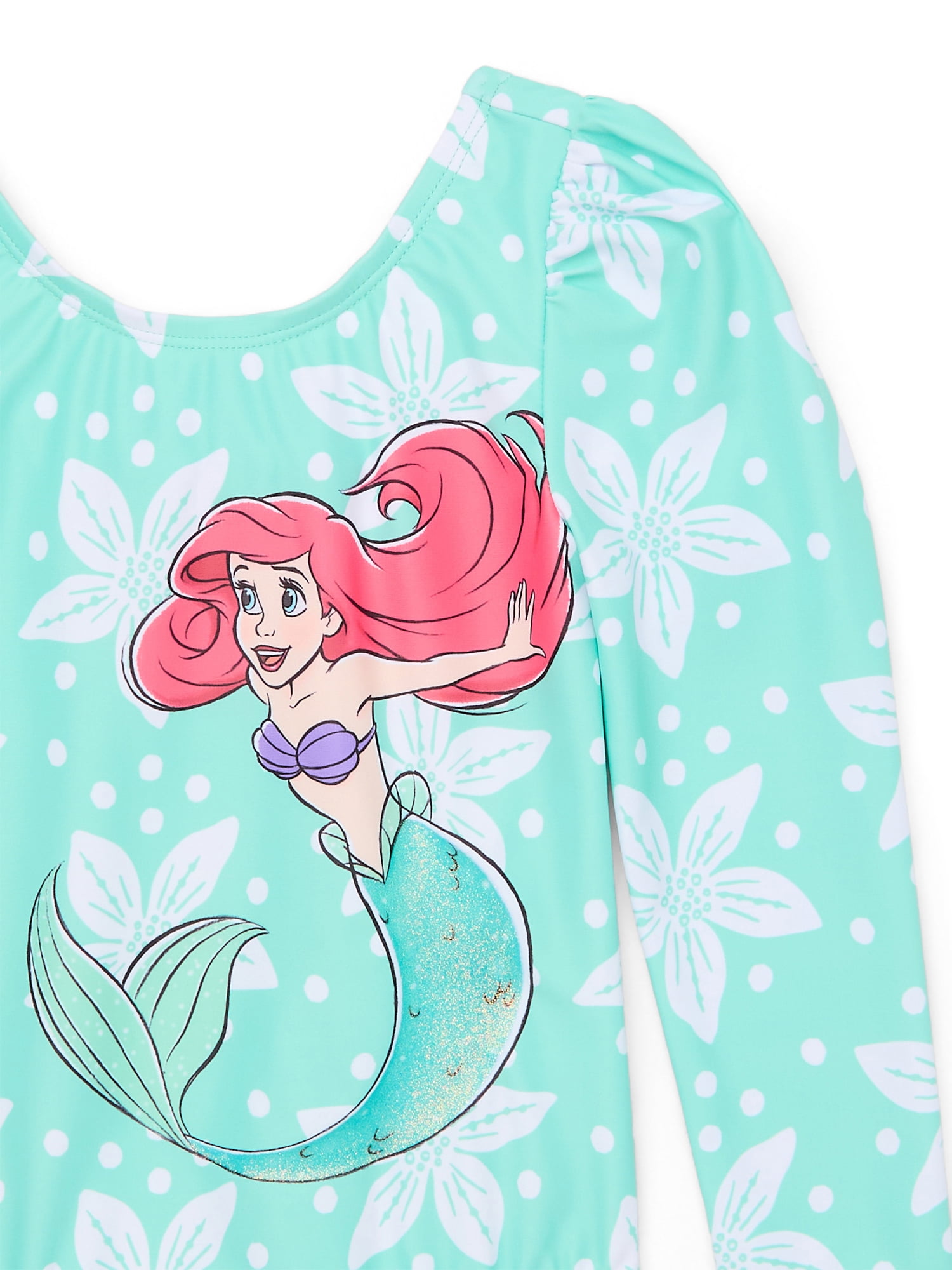 Character Toddler Girl Long- Sleeve One- Piece Swimsuit, Sizes 12M-5T