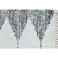 thumbnail image 4 of Rugs America Moon MS30A Heath White Tribal Moroccan White Area Rug, 2'2"x8', 4 of 5