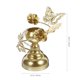 thumbnail image 2 of IDEANATEGRATE Base Para Vela Taper De Hierro Dorado Resistente Ideal Para Y Eventos, 2 of 6