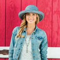 thumbnail image 2 of Women’s Sydney Sun Hat - UPF 30+ Sun Protection, Packable, Adjustable, Medium - Beach, Travel, Wide Brim, 2 of 5