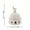 W, variant on New Middle Eastern style Moon Castle aromatherapy cup incense burner decorations, living room and office Eid al-Fitr decorations, mosque-shaped aromatherapy furnace home indoor fragrance decorations