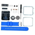 thumbnail image 2 of Kit de reloj electrónico DIY, ensamblaje por soldadura, fácil de ensamblar, creatividad, ciencia STEM Azul, 2 of 9