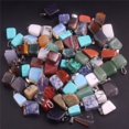 thumbnail image 2 of Random mixed color Crystal agate semi-precious stones, different sizes, irregular shapes, pendants, natural stone, 2 of 2