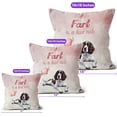 thumbnail image 4 of Every Fart is Love Note English Springer Spaniel Guilty Face Happy Valentine's Pillow Cushion Double Sided Springers Dog Lover Gifts Throw Pillow - 01016, 4 of 4