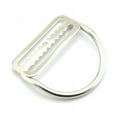 thumbnail image 5 of Bend D-Ring Welded Serrated Buckle, Stainless Steel D-Ring Underwater Diving Weight Belt Holder, 5 of 8