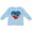 AE-Light Blue, variant on Inktastic USA Cowboy Boots Patriotic Boys or Girls Long Sleeve Toddler T-Shirt
