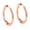 Rose Gold, variant on Stainless Steel 12 Gauge Huggie Hoop Earrings Unisex Women Men 13Mm - 25Mm E10