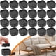 thumbnail image 1 of 24 Pzas de Elevadores de Muebles con Fondo Antideslizante, Elevadores de Mesa Ajustables, Levantador de Cama Apilable, Bloques de Elevación de Cama Versátiles, Plástico Negro, 1 of 12