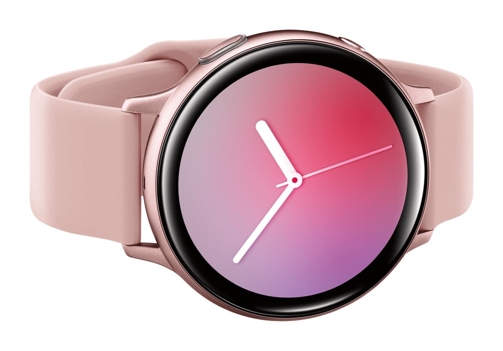 Samsung Galaxy Watch Active 2 Aluminum 44mm Pink Gold Bluetooth Sm R0nzdaxar Walmart Com