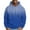Blue, variant on WREESH Men's Winter Hoodie Gradient Hooded Pullover Sweatshirt Thickened Casual Long Sleeve Athletic Outwear with Pocket Blue